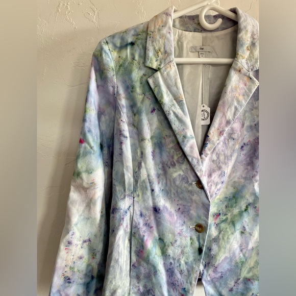 OOAK Hand dyed Gap Blazer - Picture 2 of 6
